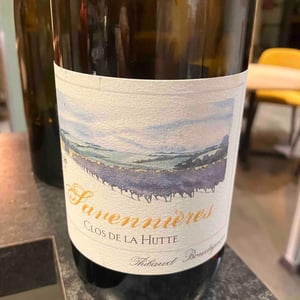 Savennières Clos de la Hutte - Thibaud Boudignon - Thibaud Boudignon -2019