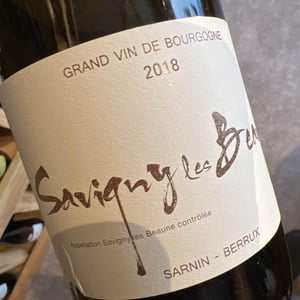 Savigny les Beaune (blanc) - Sarnin-Berrux - jean-pascal-sarnin-jean-marie-berrux