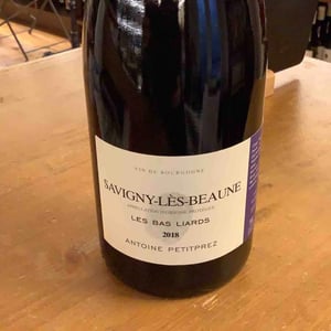 Savigny Lès Beaune Les Bas Liards - Uliz - antoine-petitprez -2018