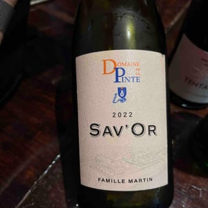 Sav’Or - Domaine de la Pinte - Pierre Martin 