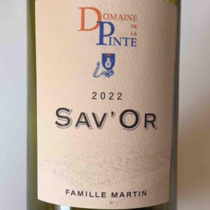 Sav’Or - Domaine de la Pinte - Pierre Martin 