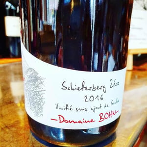 Schieferberg Zéro - Domaine Bohn - bernard-arthur-bohn