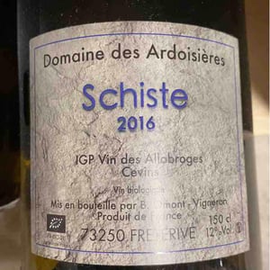 Schistes - Domaine Des Ardoisières - brice-omont