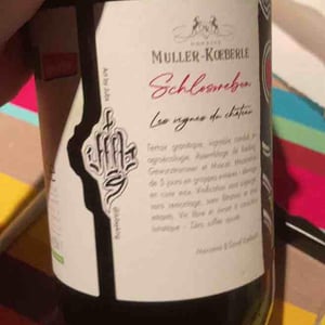 Domaine Muller-Koeberle - David Koeberle - Schlossreben