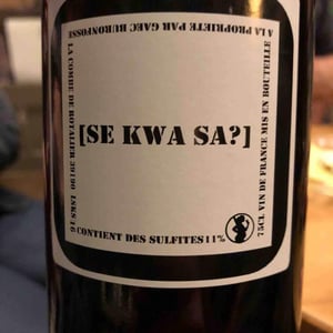 Se Kwa Sa - Domaine Buronfosse - Peggy & Jean-Pascal Buronfosse 