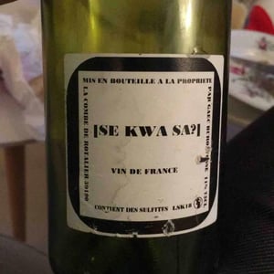 Domaine Buronfosse - Peggy & Jean-Pascal Buronfosse - Se Kwa Sa
