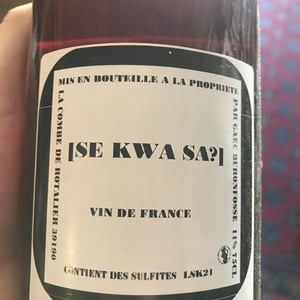 Se Kwa Sa - Domaine Buronfosse - peggy-jean-pascal-buronfosse