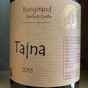Tajna - Rouge - Francuska Vinarija - Estelle & Cyrille Bongiraud 