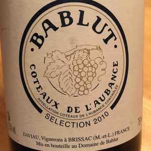Sélection - Domaine de Bablut - Christophe & Antoine Daviau 