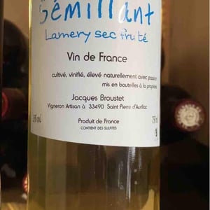 Sémillant - Château Lamery - jacques-broustet