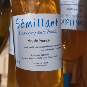 Sémillant - Château Lamery - Jacques Broustet 