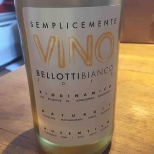 Semplicemente Vino Bianco 2015