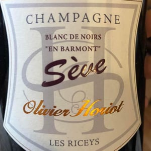 Sève "En Barmont" Blanc de Noirs - Champagne Olivier Horiot - olivier-horiot