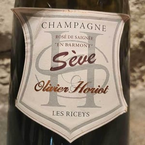 Sève "En Barmont" Rosé de Saignée - Champagne Olivier Horiot - olivier-horiot -2012