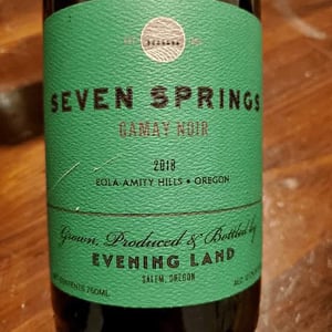 Seven Springs Gamay Noir - Evening Land Vineyards - rajat-parr-sashi-moorman