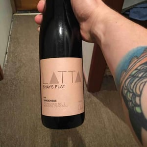 Shays Flat Sangiovese - Latta Vino - Owen Latta 