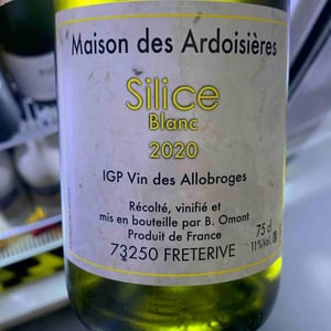 Silice Blanc "Maison des Ardoisières" - Domaine Des Ardoisières - brice-omont