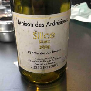 Silice Blanc "Maison des Ardoisières" - Domaine Des Ardoisières - brice-omont