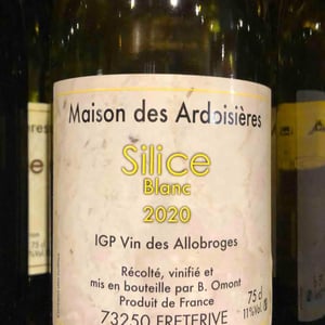 Silice Blanc "Maison des Ardoisières" - Domaine Des Ardoisières - brice-omont
