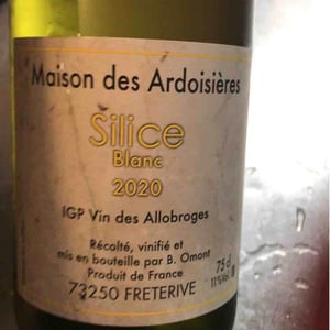 Silice Blanc "Maison des Ardoisières" - Domaine Des Ardoisières - brice-omont