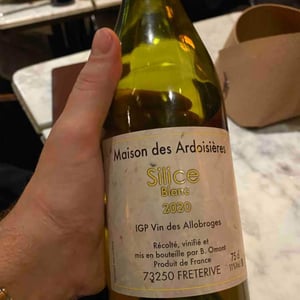 Silice Blanc "Maison des Ardoisières" - Domaine Des Ardoisières - Brice Omont 