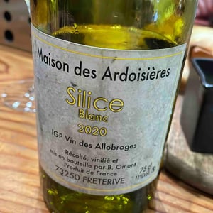 Silice Blanc "Maison des Ardoisières" - Domaine Des Ardoisières - brice-omont