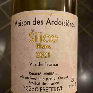Domaine Des Ardoisières - Brice Omont - Silice Blanc "Maison des Ardoisières"