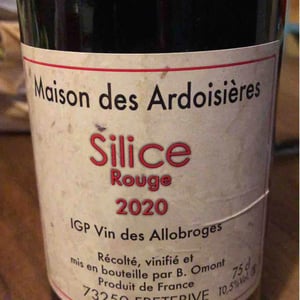 Silice Rouge "Maison des Ardoisières" - Domaine Des Ardoisières - Brice Omont 