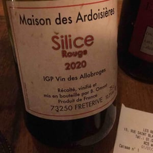 Domaine Des Ardoisières - Brice Omont - Silice Rouge "Maison des Ardoisières"