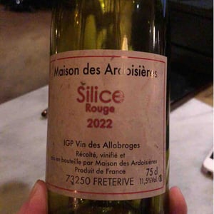 Domaine Des Ardoisières - Brice Omont - Silice Rouge "Maison des Ardoisières"