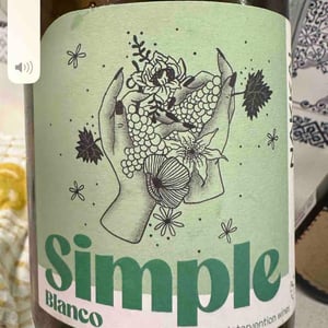 Simple Pet-Nat Blanco - Proyecto Nakkal - Nicolás Monforte, Santiago Degasperi and Bruno Bresesti 
