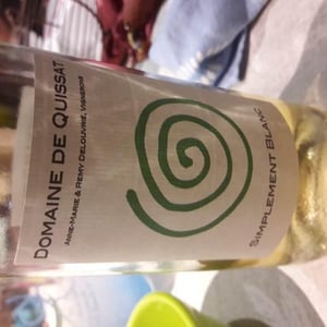 Simplement Blanc - Domaine de Quissat - Agathe et Romaric Delouvrié Hardy 
