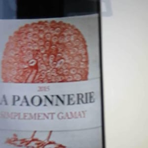 Simplement Gamay - La Paonnerie - Marie Carroget 