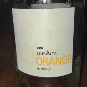 SiurAlta Orange - SiurAlta & InStabile / VinsNus - Alfredo Arribas 