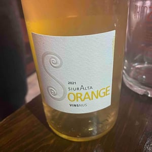 SiurAlta Orange - SiurAlta & InStabile / VinsNus - Alfredo Arribas 