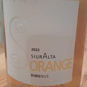 SiurAlta Orange - SiurAlta & InStabile / VinsNus - alfredo-arribas
