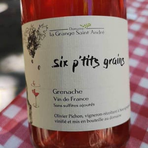 Six P’tits Grains Grenache - La Grange Saint André - Olivier Pichon 