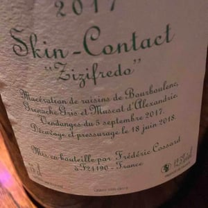 Skin-Contact Zizifrédo - Domaine de Chassorney - frederic-cossard