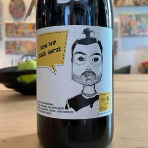 Slow Drip Washed Shiraz Blend - Le Bouc à Trois Pattes - wim-wagemans