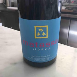 SlowMo - Domaine Matassa - Tom Lubbe 