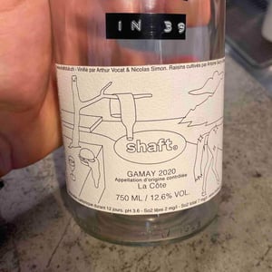 Gamay - Shaft Club (X Nicolas Simon) - Arthur Vins - Arthur Vocat -2020