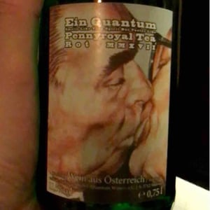 Smells like Teen Spirit but tastes like Penny royal tea Red - Quantum Winery - Florian Schuhmann-Irschik 