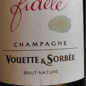 Sobre - Brut Nature - Vouette & Sorbée - Héloïse et Bertrand Gautherot 