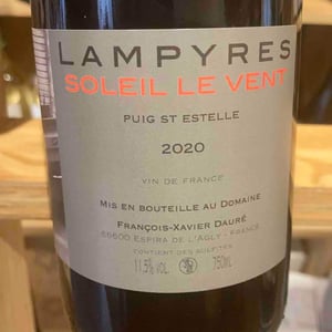 Soleil Le Vent - Domaine Lampyres - francois-xavier-daure