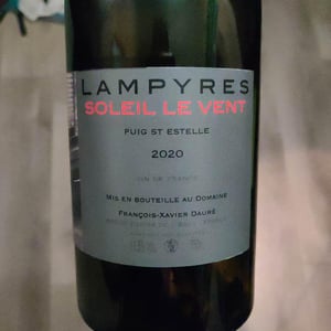 Soleil Le Vent - Domaine Lampyres - francois-xavier-daure