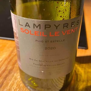 Soleil Le Vent - Domaine Lampyres - François-Xavier Dauré 