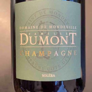 Soléra - Domaine de Mondeville - Champagne Dumont - Famille Dumont 