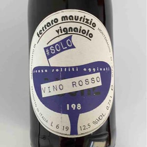 SoloVino Rosso G 198 - Maurizio Ferraro - Maurizio Ferraro 