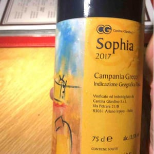 Sophia - Vinificato Ed Imbottigliato Da Cantina Glardino - campania-grecco