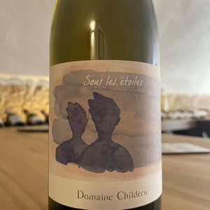 Sous les étoiles - Domaine Childeric - Anne-Luoise & Johann Chassaing -2022